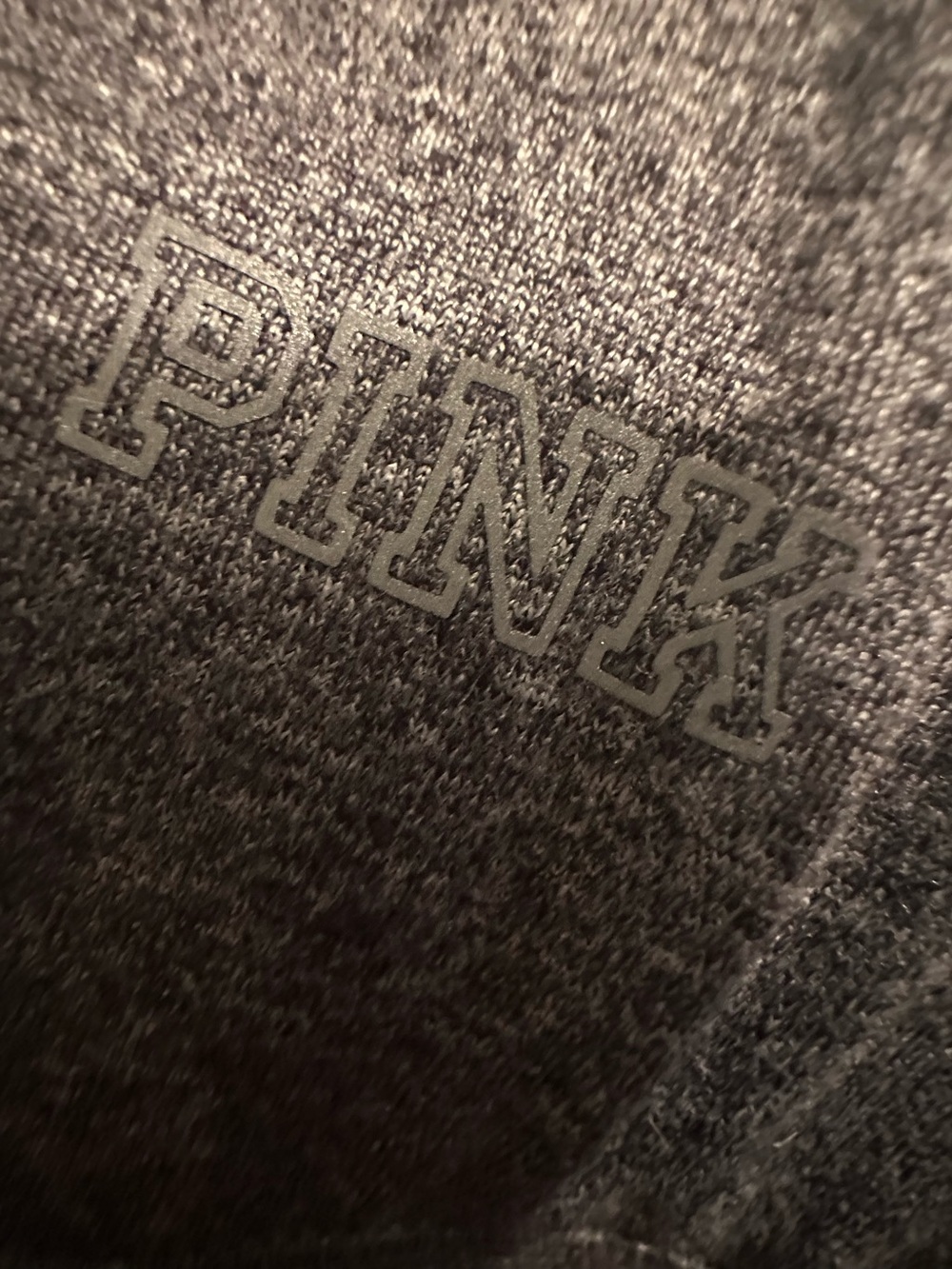 2018 Victoria's Secret PINK Red Half-Zip Pullover & Gray Leggings with Logo Tape - Picture 10 of 15